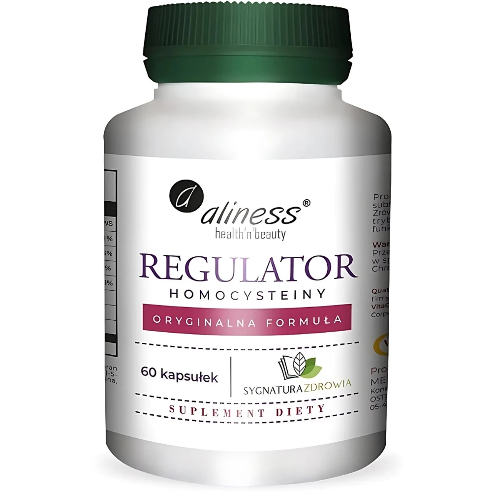 Aliness - Regulator homocysteiny - 60 vege kapsułek